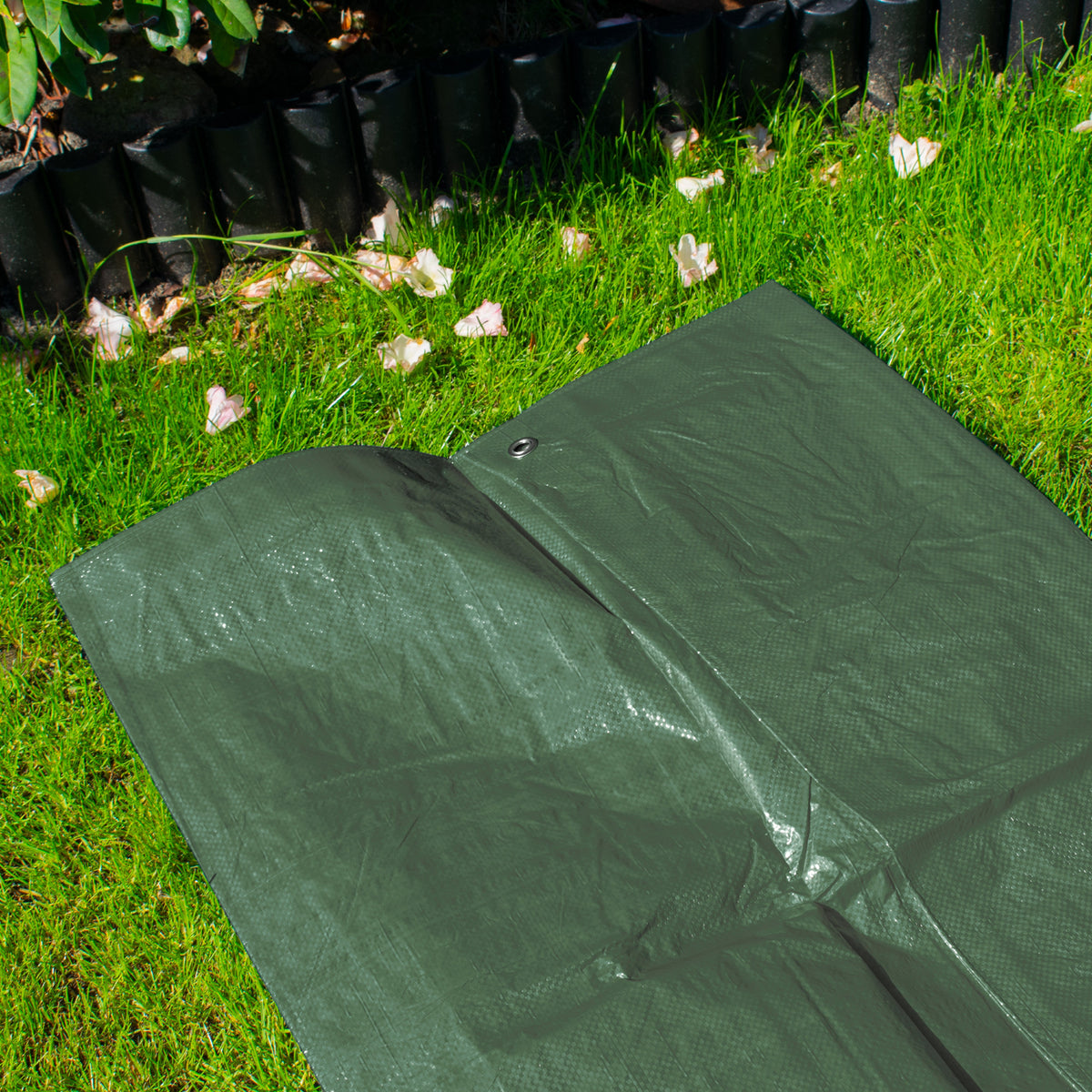 6m x 8m Green 100gsm Tarpaulin