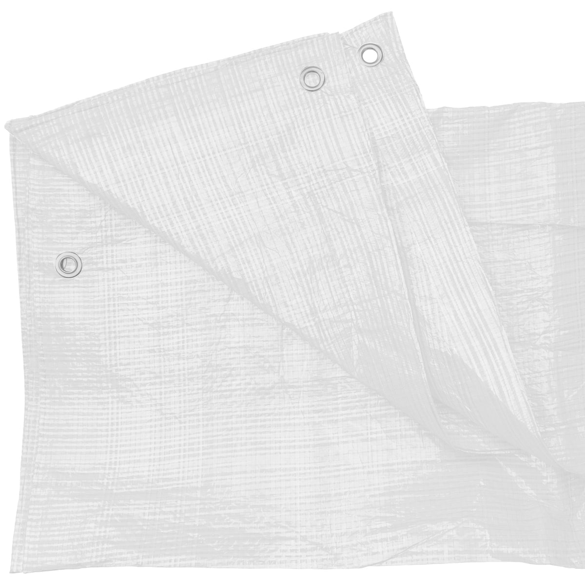 3m x 3m White 100gsm Tarpaulin
