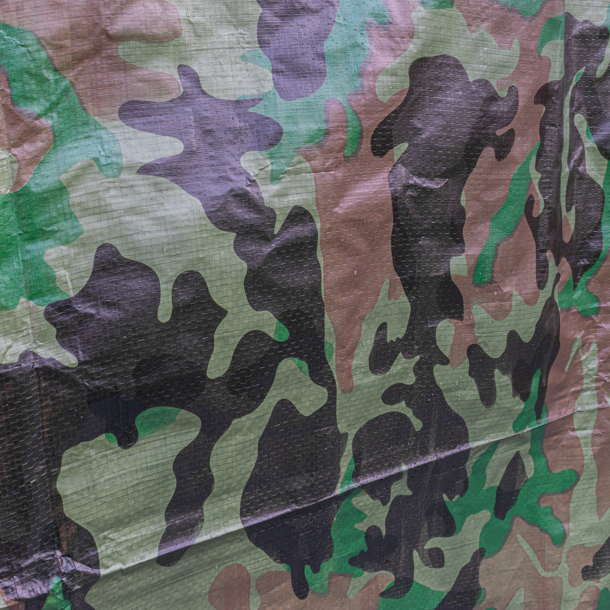 3m x 4m Camouflage 90gsm Tarpaulin
