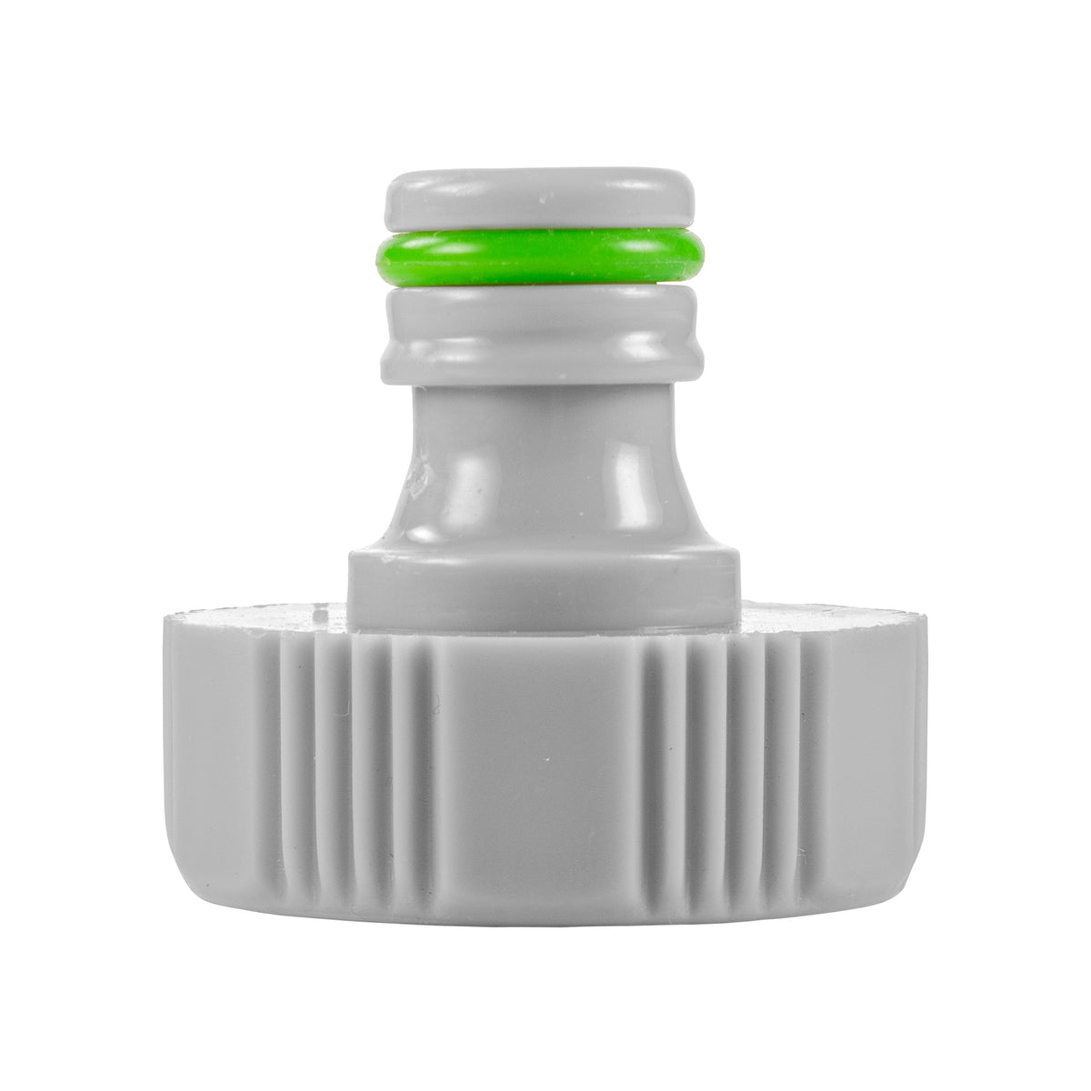 Female Tap Connector – 1” & 3/4” BSPF, Green & Grey