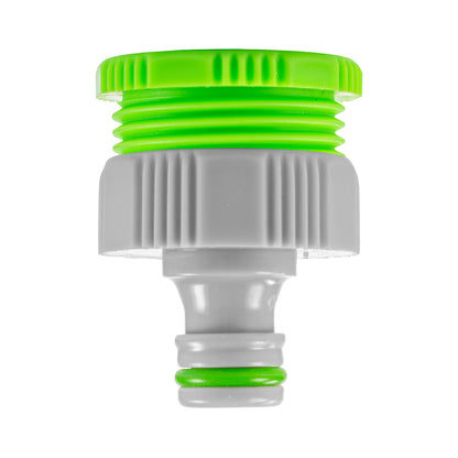 Female Tap Connector – 1” & 3/4” BSPF, Green & Grey