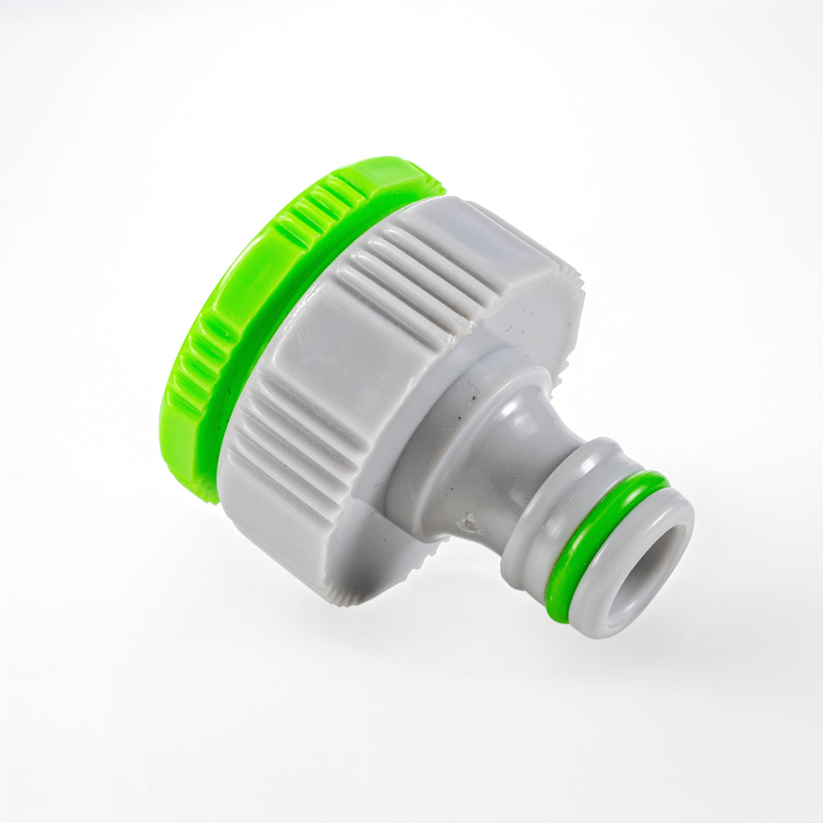 Female Tap Connector – 1” & 3/4” BSPF, Green & Grey