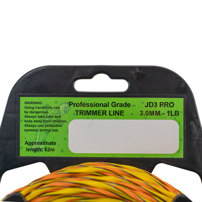 62m (450g) Triple Core Twisted Trimmer Line, 3mm