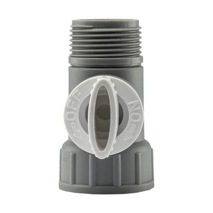 3/4" BSP Female to Male Valve, Grey