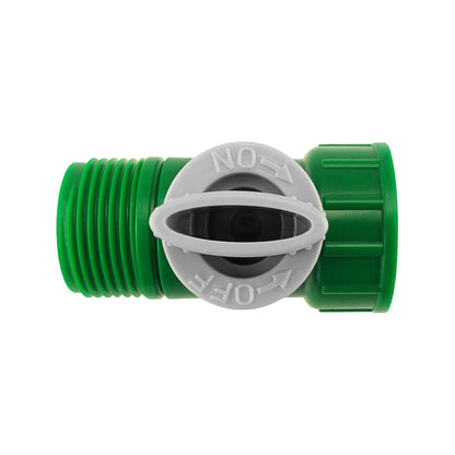 3/4" BSP Female to Male Valve, Green