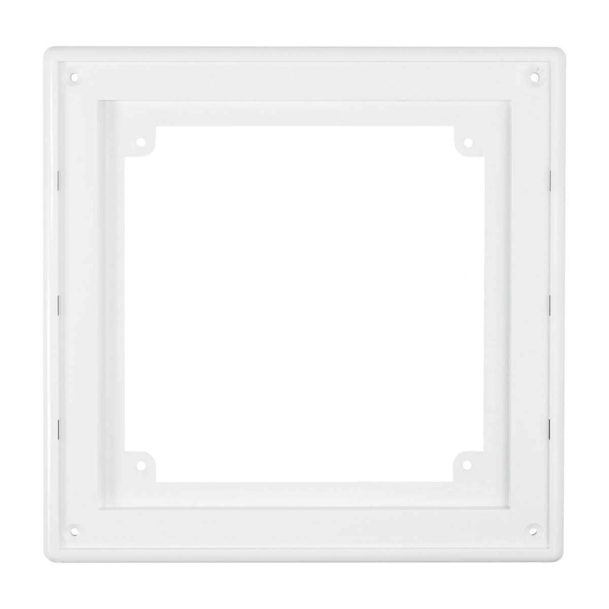 White Louvre Vent with Fly Screen, 150mm x 150mm