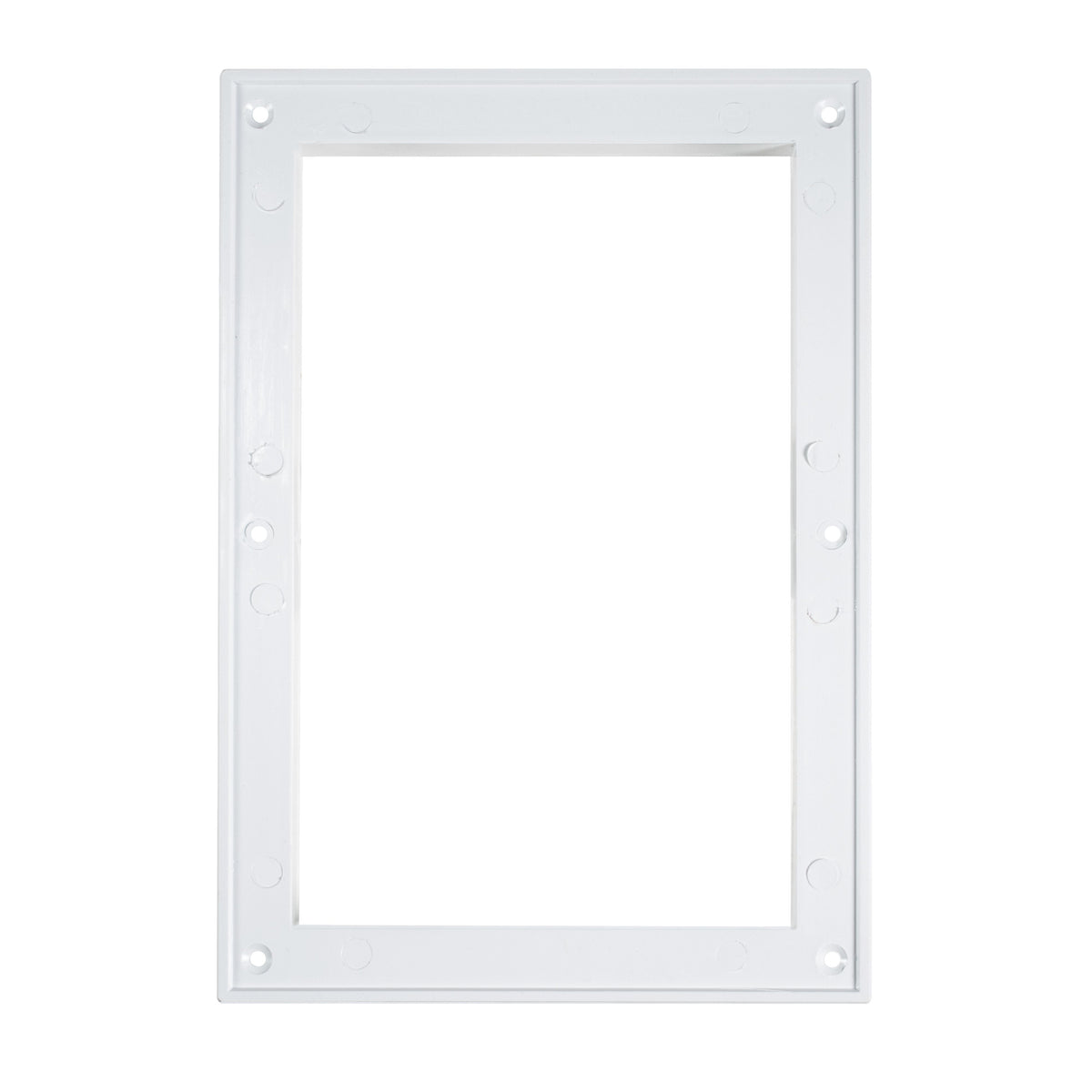 Luxury White Duo Smart Louvre Vent with Fly Mesh, 140mm x 210mm