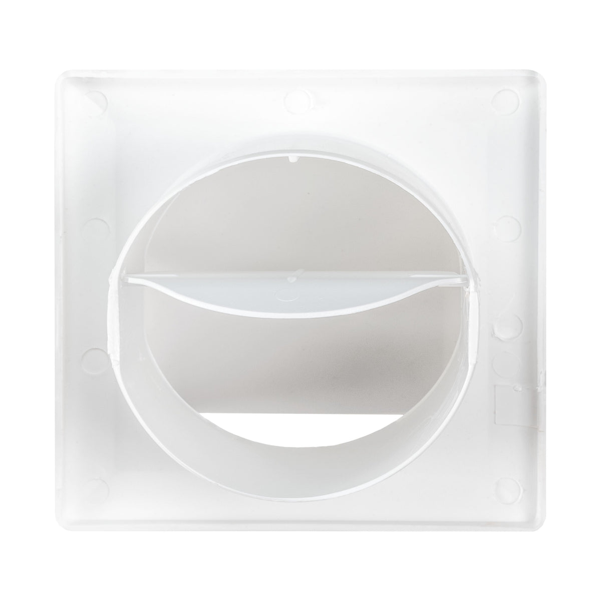 External Air Vent 100mm Hooded Duct Cover Gravity Flap Cowl Grille