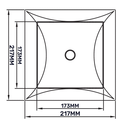 White Access Panel Service Door, 200mm x 200mm