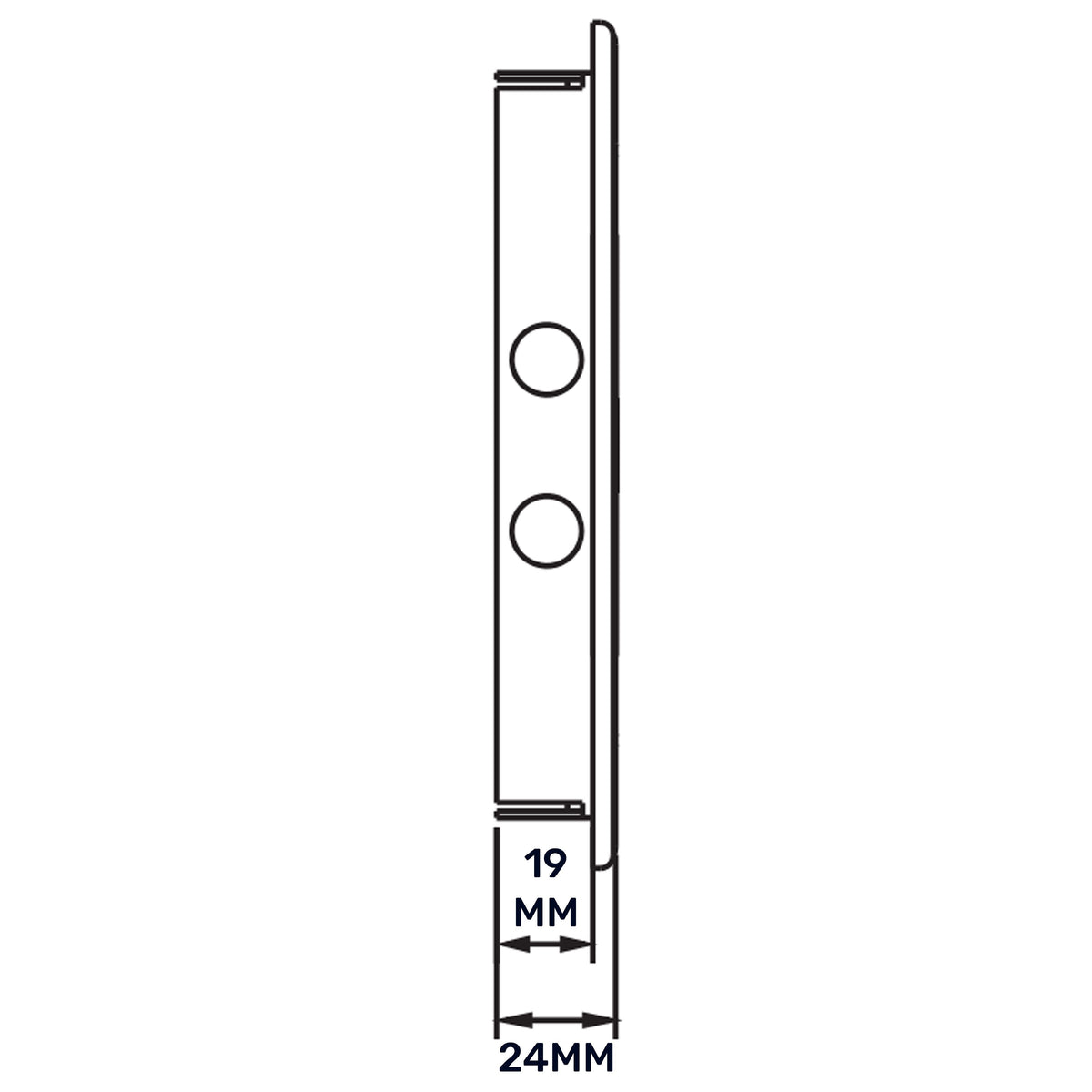 White Access Panel Service Door, 200mm x 200mm