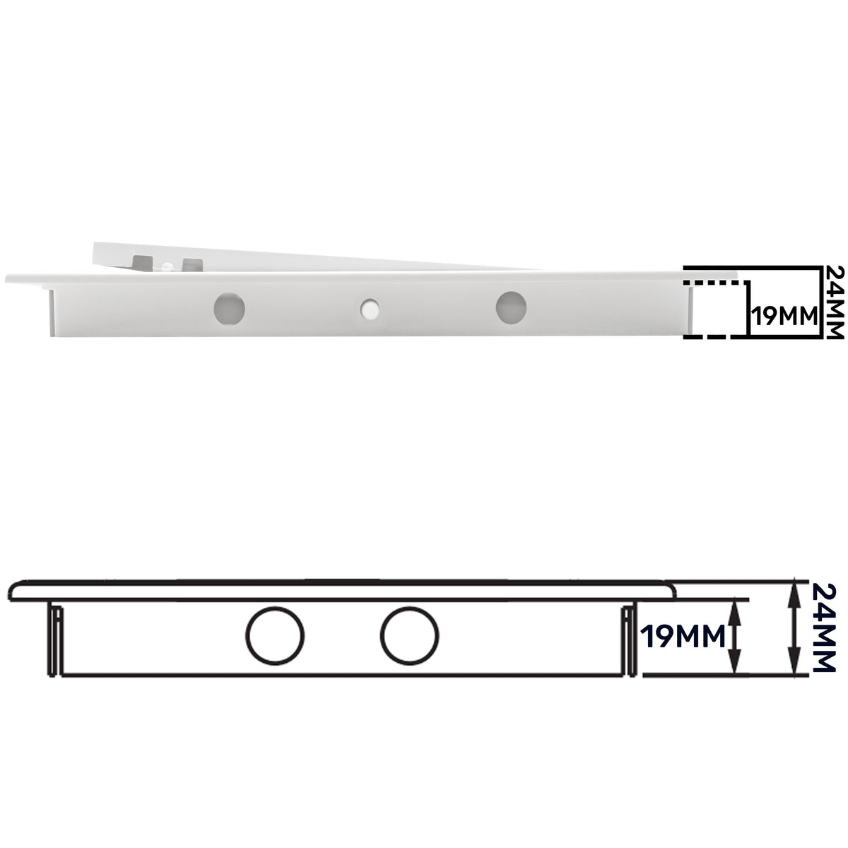White Access Panel Service Door, 200mm x 200mm