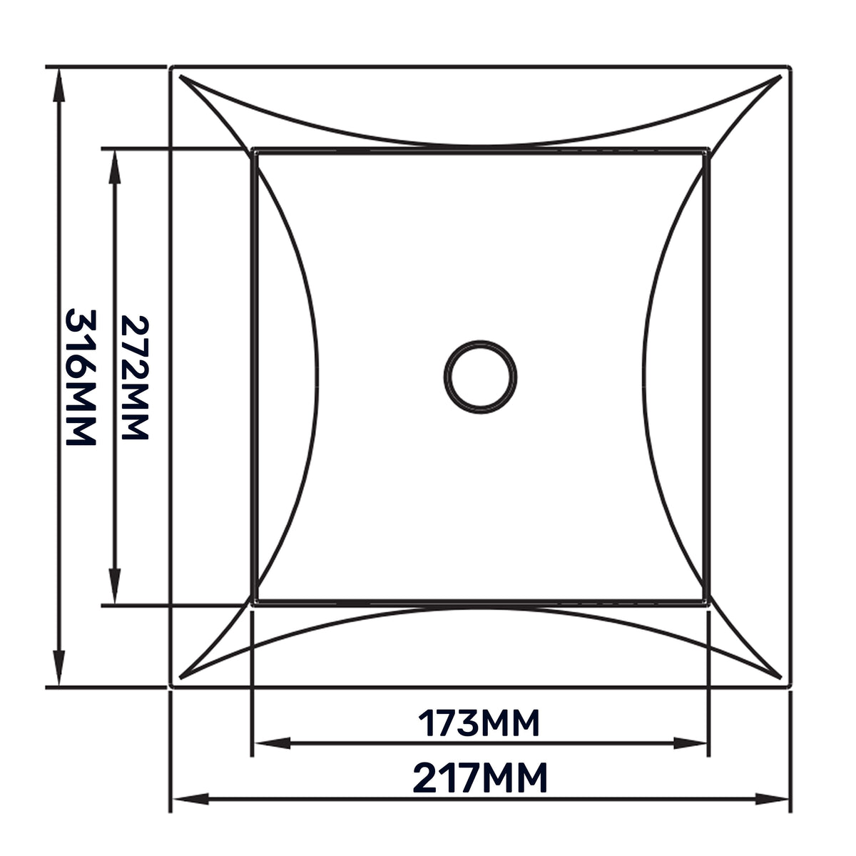 White Access Panel Service Door, 200mm x 300mm