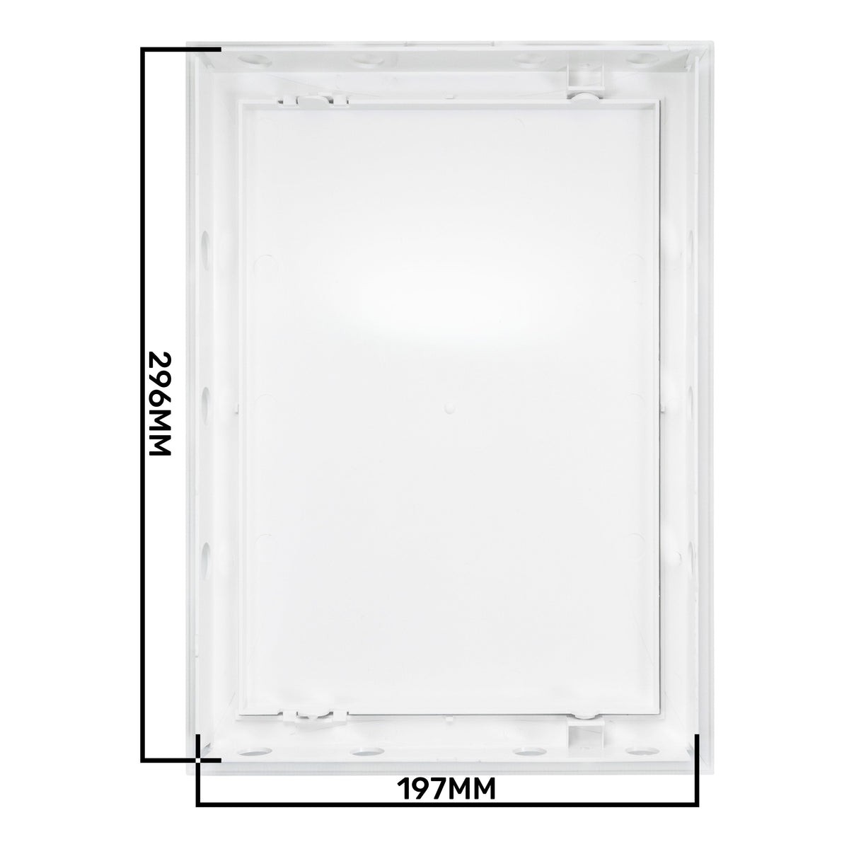 White Access Panel Service Door, 200mm x 300mm