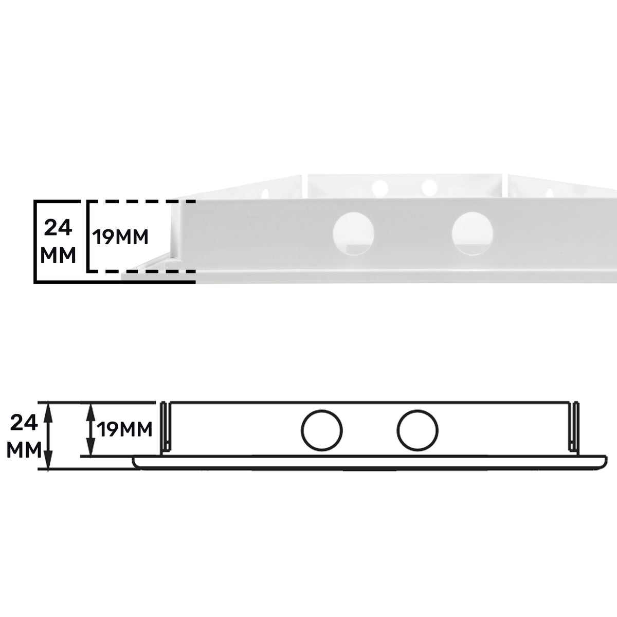 White Access Panel Service Door, 150mm x 300mm