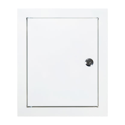 Lockable White Access Panel Service Door, 200mm x 250mm