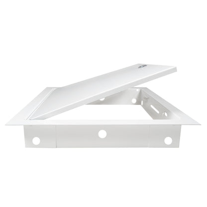 Lockable White Access Panel Service Door, 200mm x 250mm