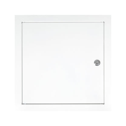 Lockable White Access Panel Service Door, 200mm x 200mm