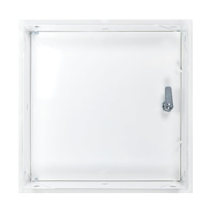 Lockable White Access Panel Service Door, 200mm x 200mm