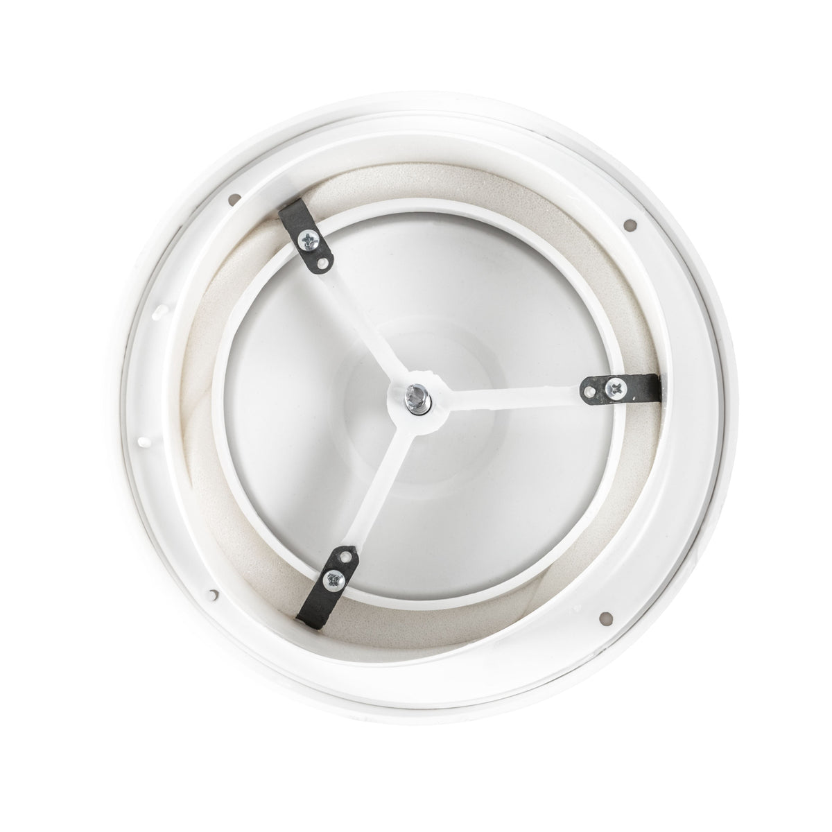 White Anemostat Intake Ceiling Valve, 150mm