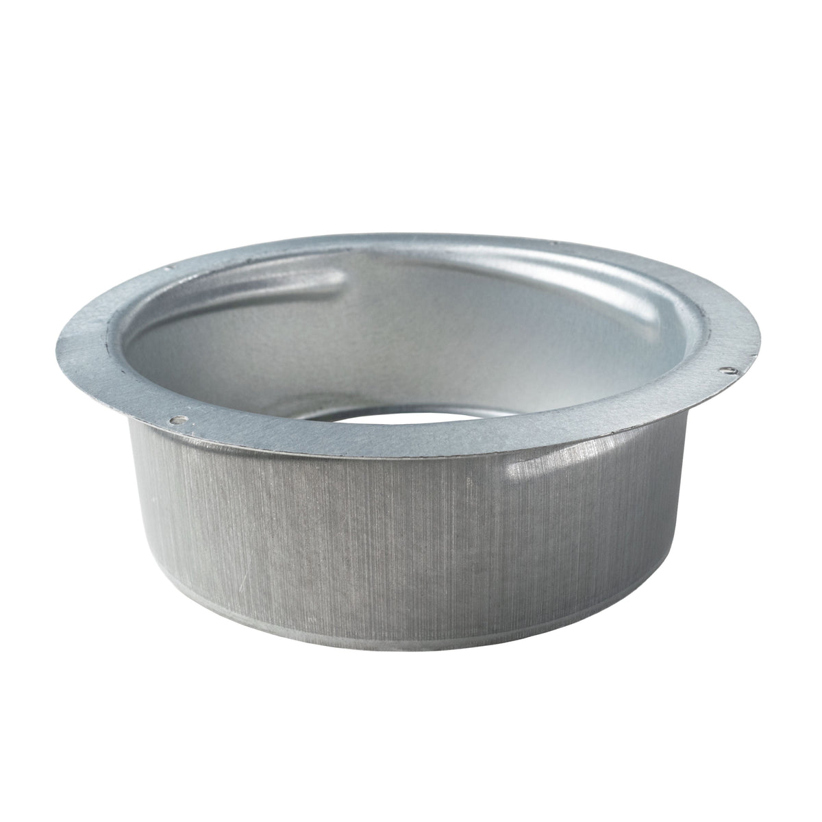 White Metal Anemostat Exhaust Ceiling Valve, 125mm
