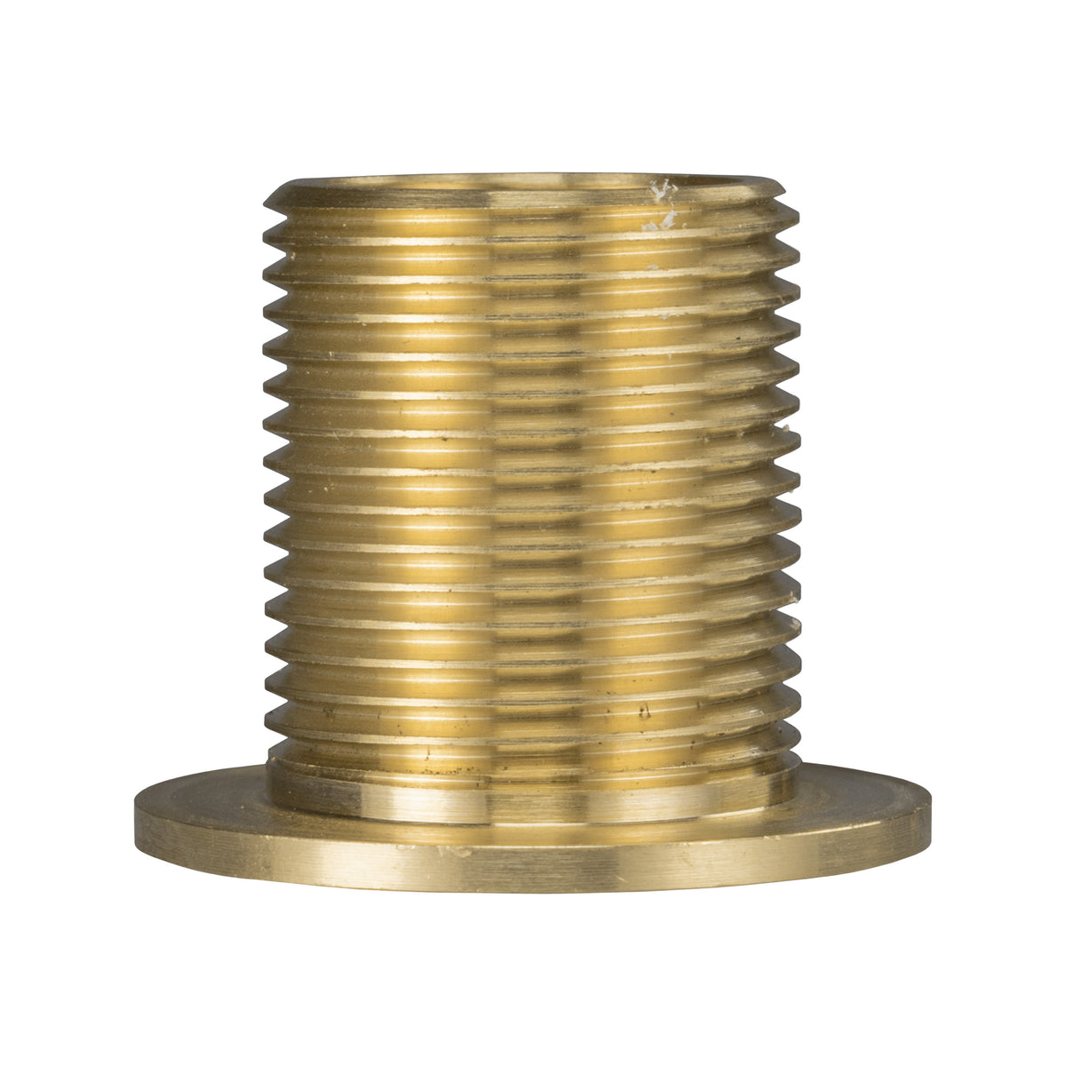 Brass Water Butt Tank Adapter, 3/4" BSPM to 1/2" BSPF