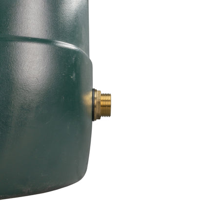 Brass Water Butt Tank Adapter, 1" BSPM to 3/4" BSPF