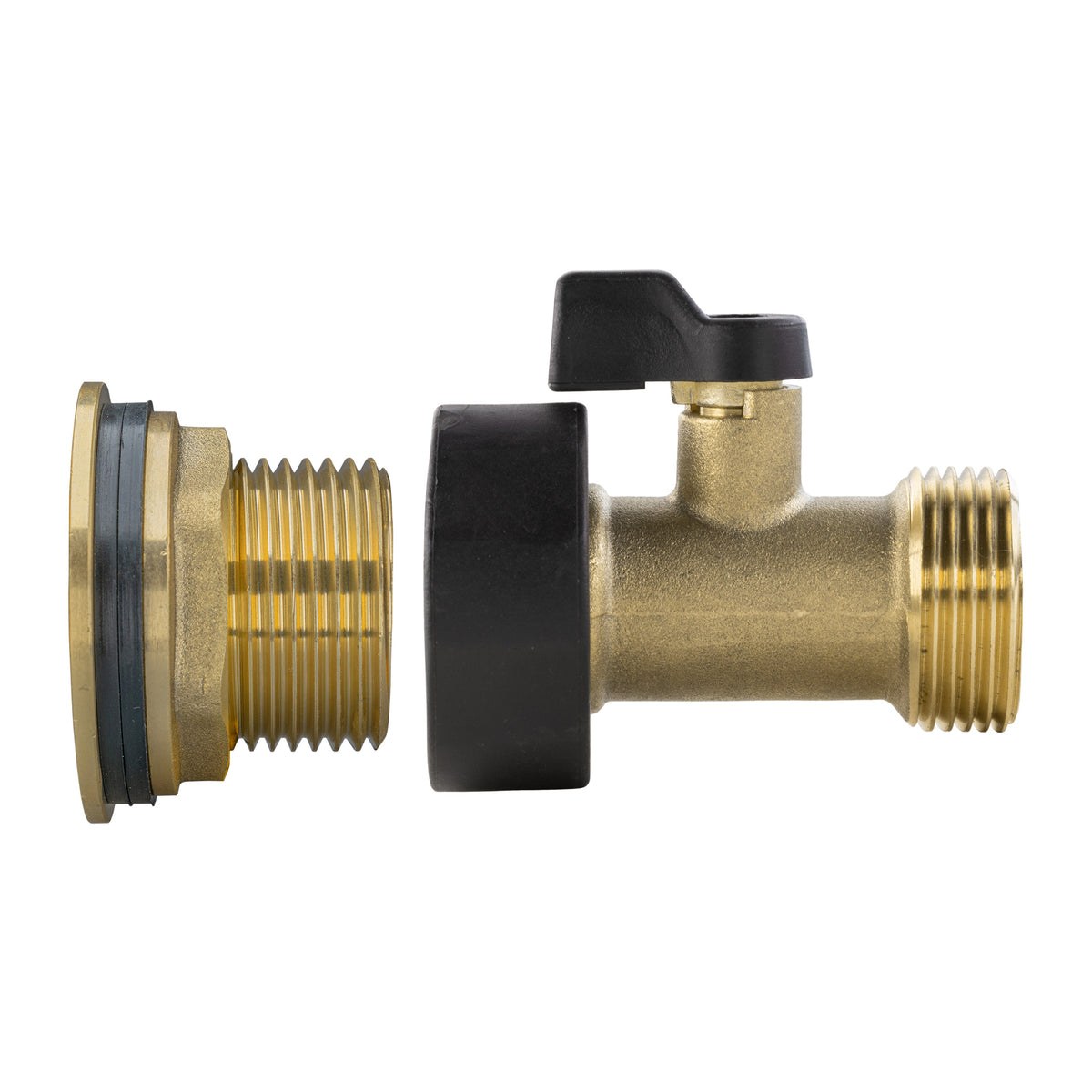 Full Brass Water Butt Adapter & Valve Kits