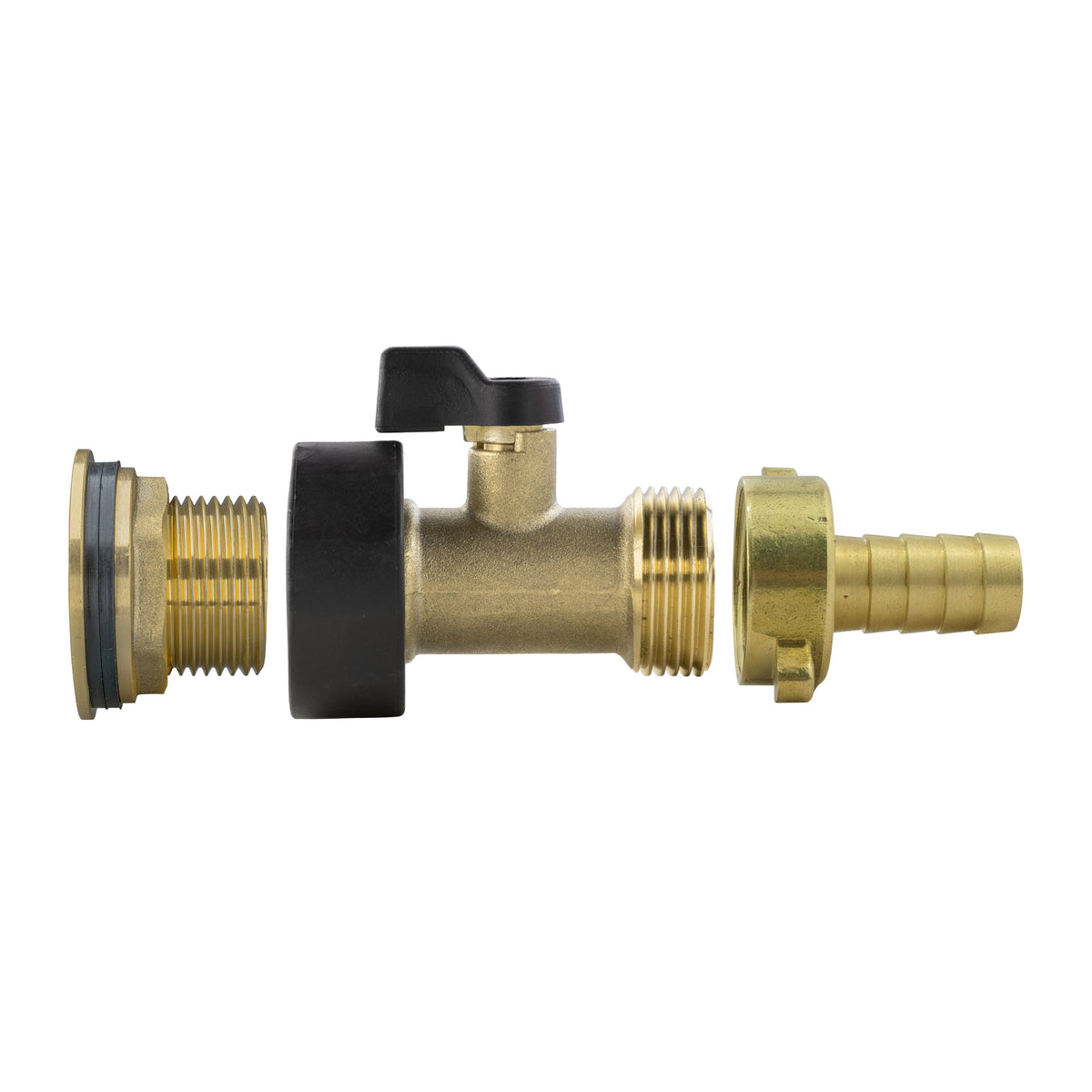 Full Brass Water Butt Adapter & Valve Kits