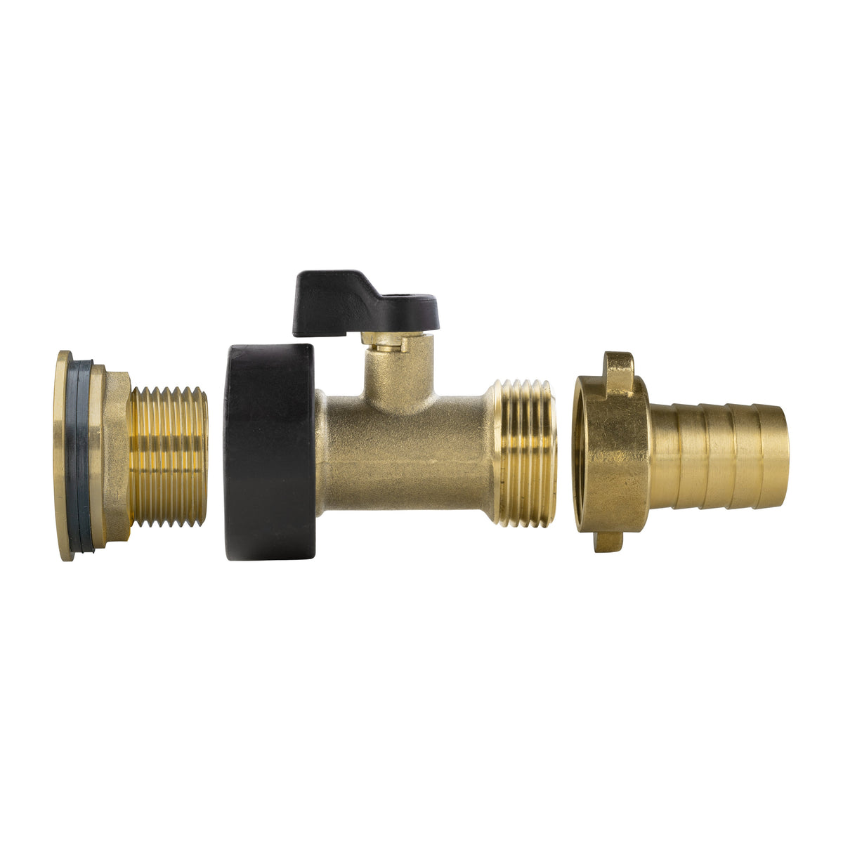Full Brass Water Butt Adapter & Valve Kits