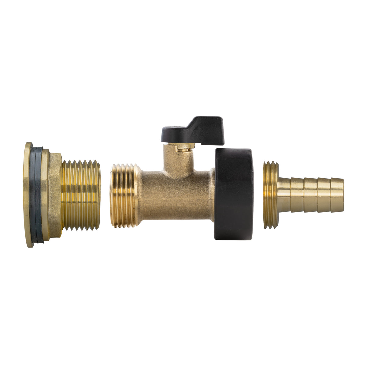 Full Brass Water Butt Adapter & Valve Kits