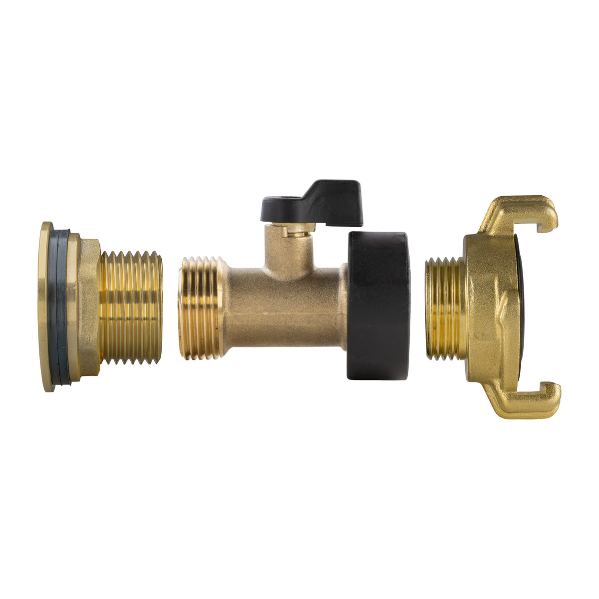 Full Brass Water Butt Adapter & Valve Kits