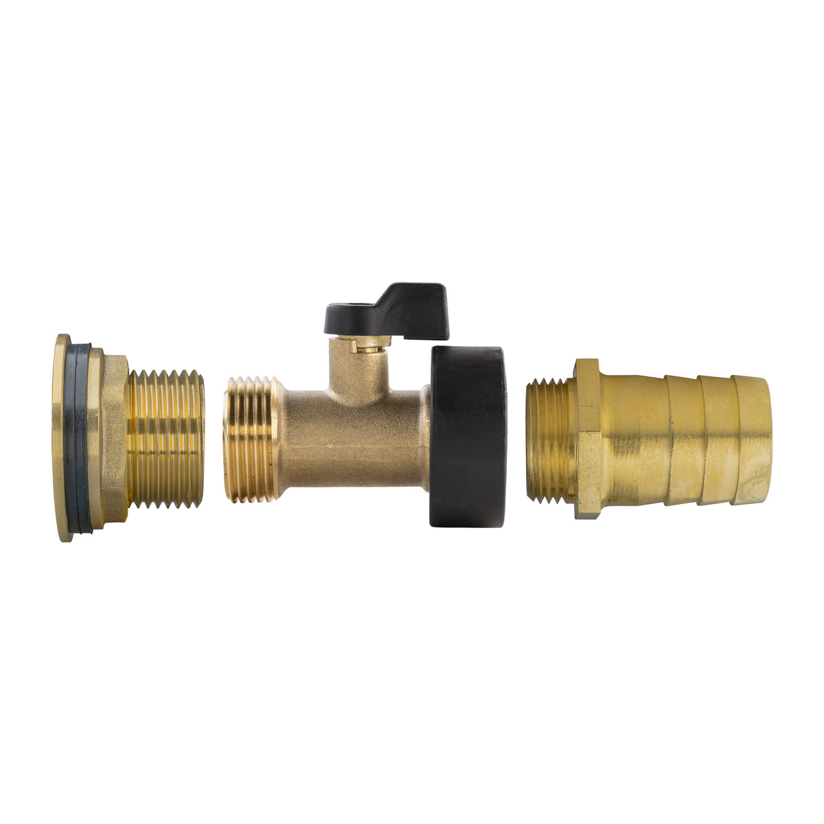 Full Brass Water Butt Adapter & Valve Kits