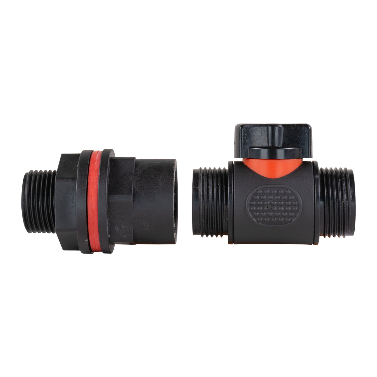 Water Butt Adapter + PVC Valve