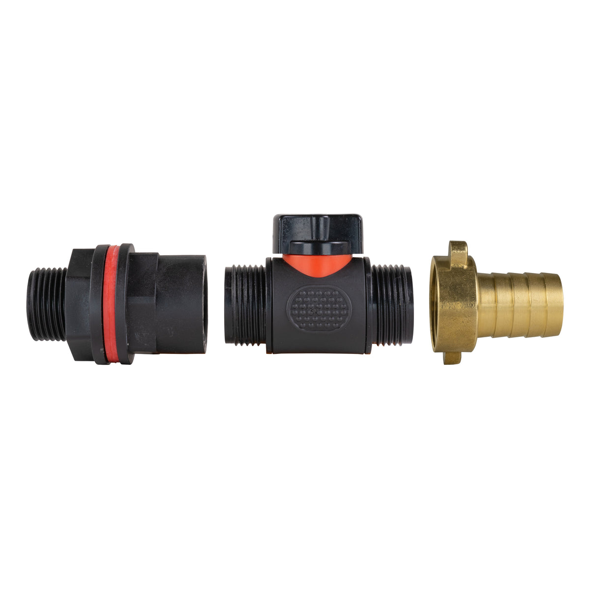 Water Butt Adapter + PVC Valve