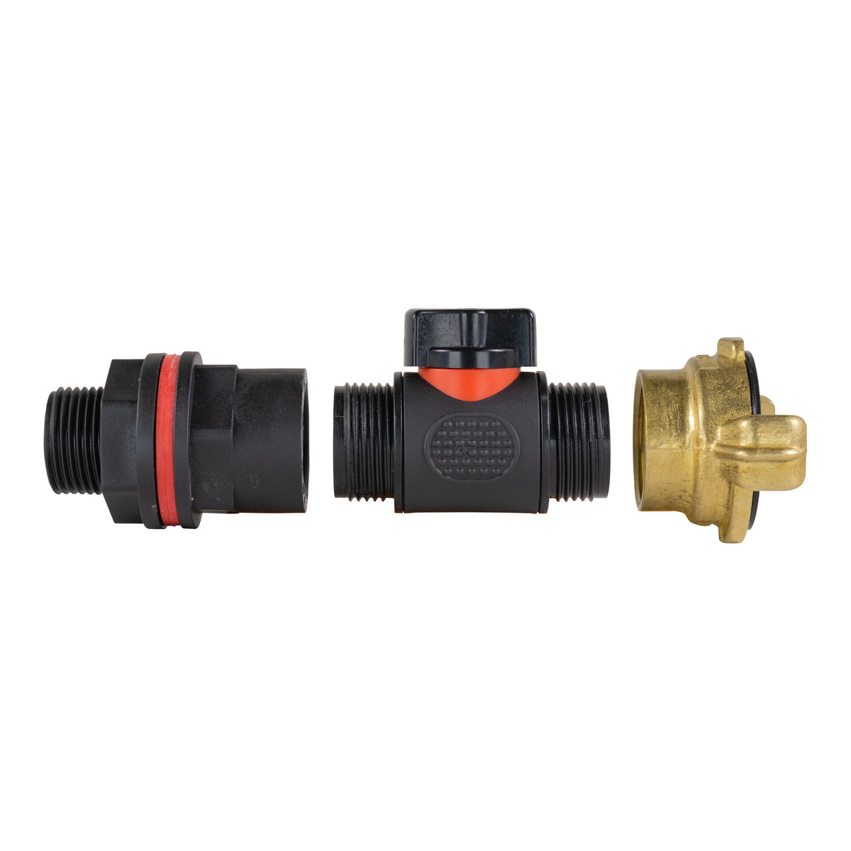 Water Butt Adapter + PVC Valve