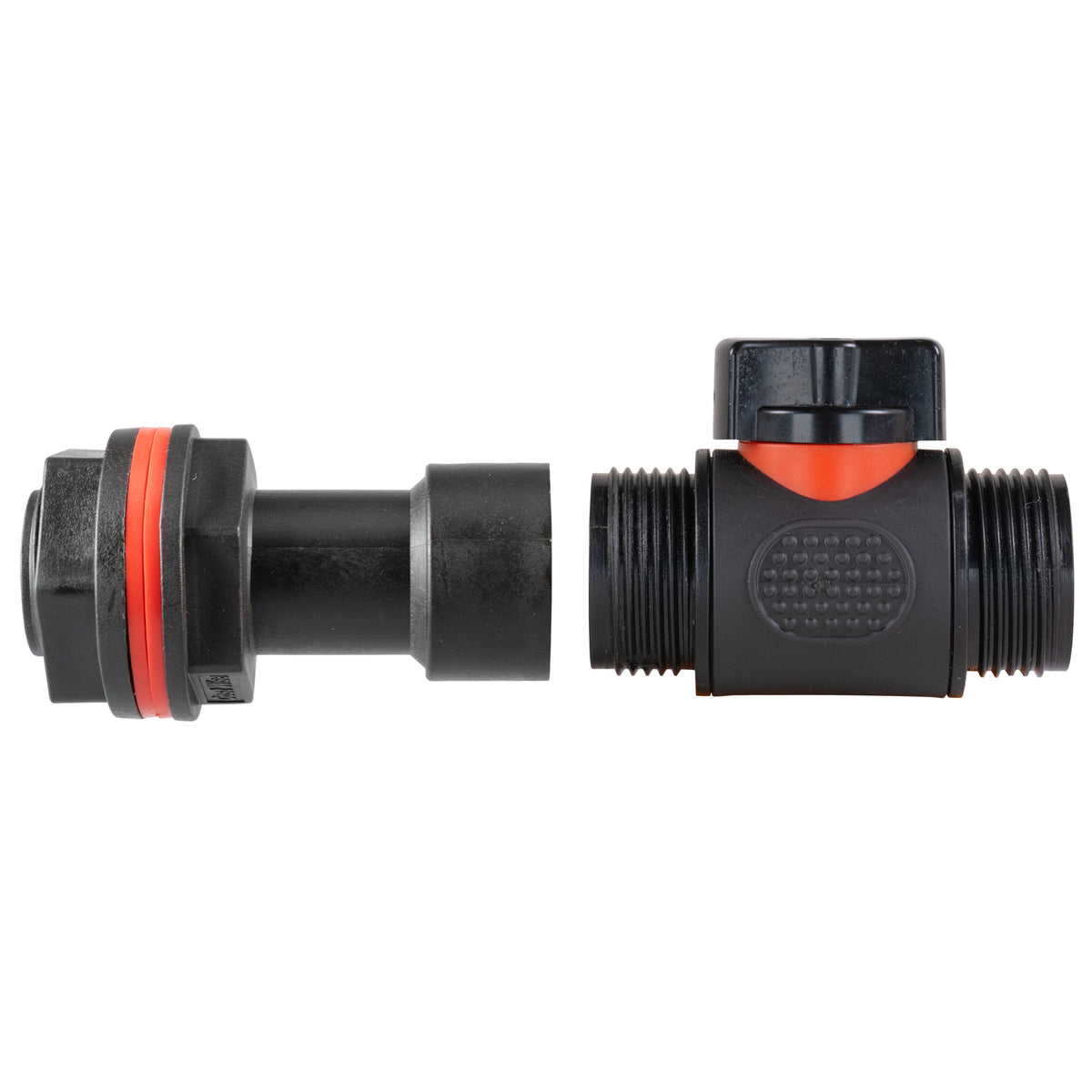 Water Butt Adapter + PVC Valve
