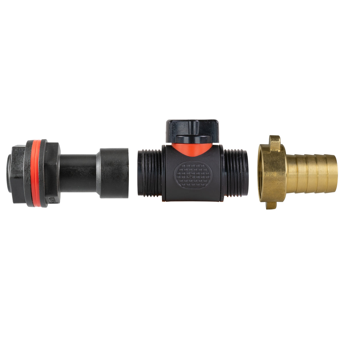Water Butt Adapter + PVC Valve