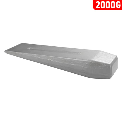 Grey 2KG Wood Log Splitting Wedge
