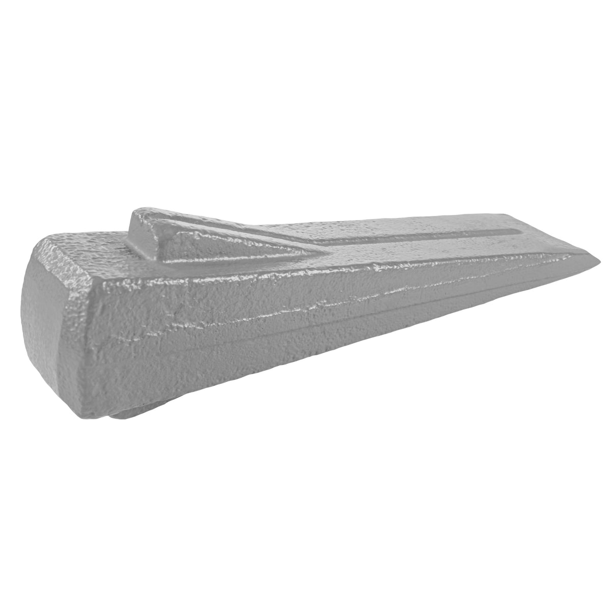 Grey Spiked Steel Log Splitting Wedge, 2.27kg