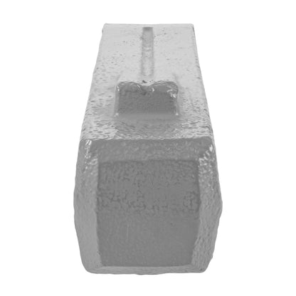 Grey Spiked Steel Log Splitting Wedge, 2.27kg