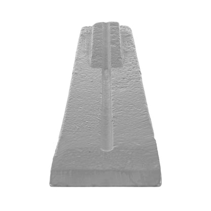 Grey Spiked Steel Log Splitting Wedge, 2.27kg