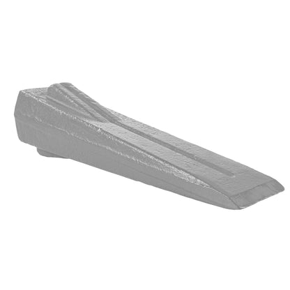 Grey Spiked Steel Log Splitting Wedge, 2.27kg