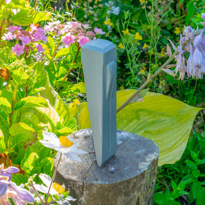 Grey Spiked Steel Log Splitting Wedge, 2.27kg