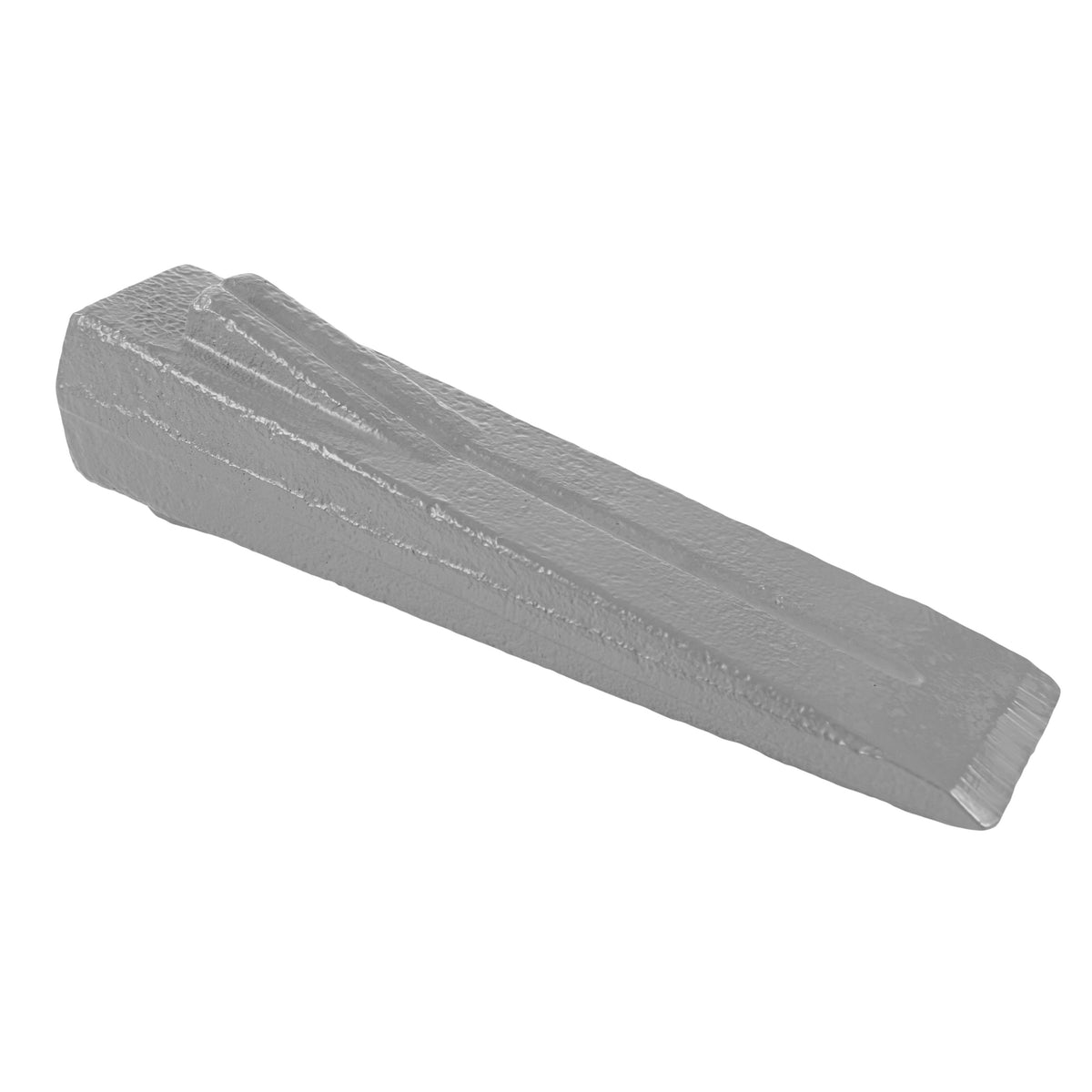 Grey Spiked Steel Log Splitting Wedge, 2.27kg