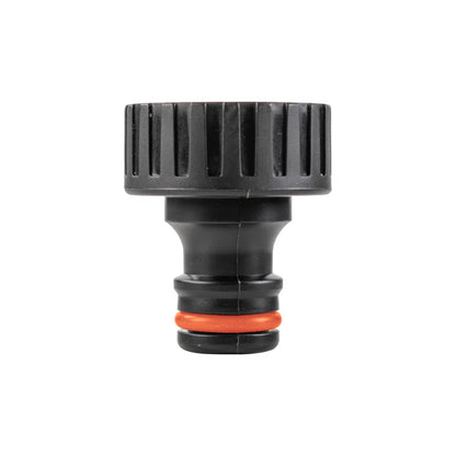 Water Flow Meter, Orange & Black