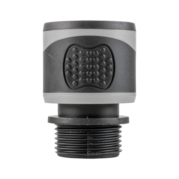 Water Flow Meter, Grey & Black