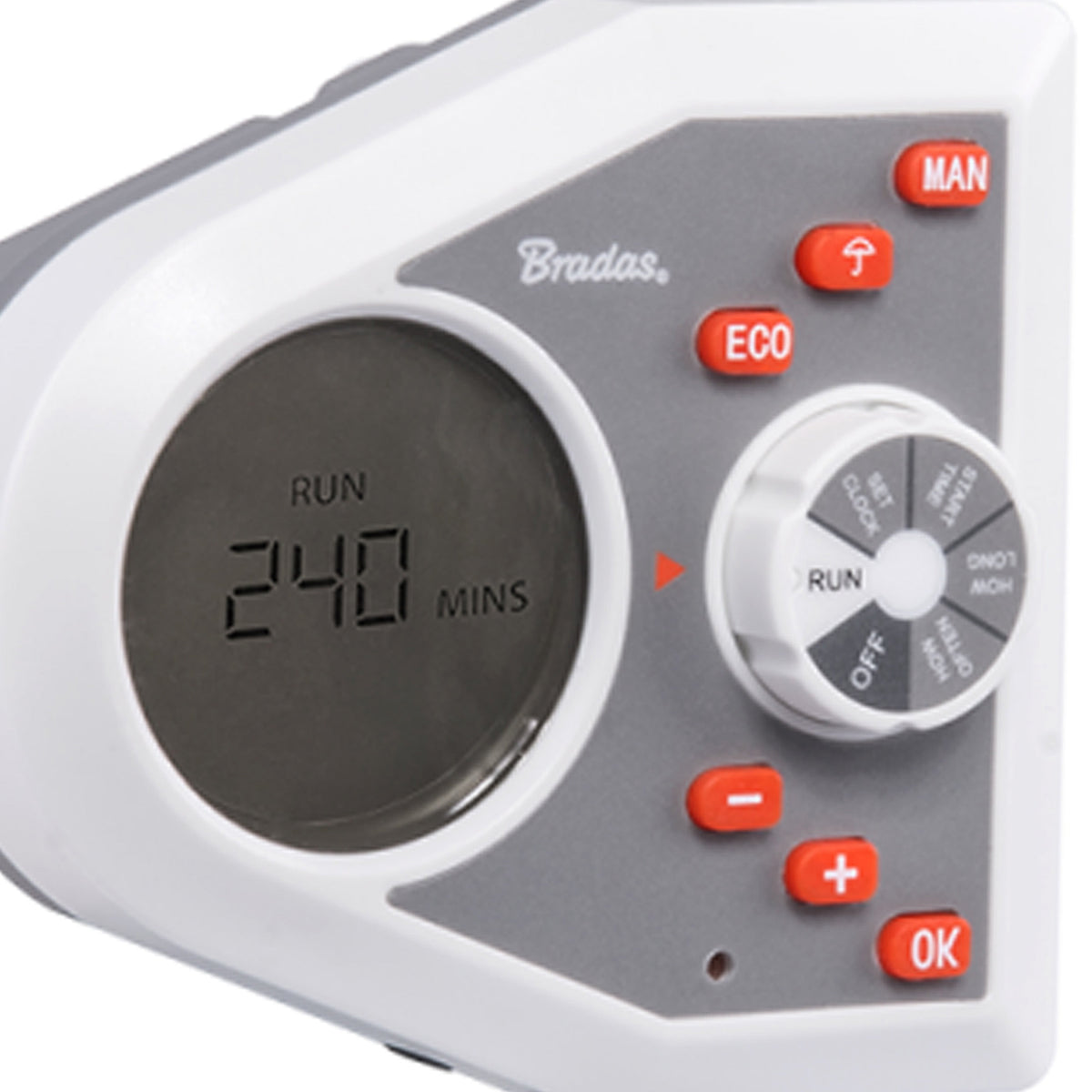 Single Outlet Electronic Control Water Timer, White Line
