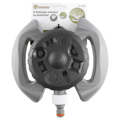 8-Pattern Lawn Sprinkler, White Line