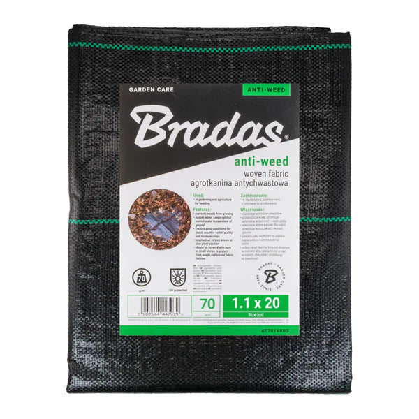 70gsm Woven Weed Membrane 1.1m x 20m