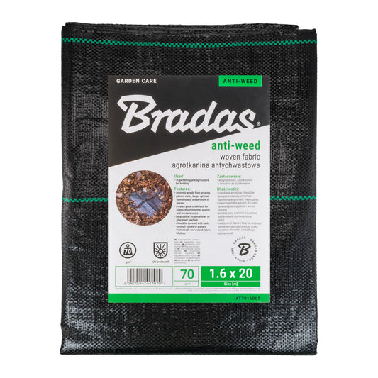 70gsm Woven Weed Membrane 1.6m x 20m